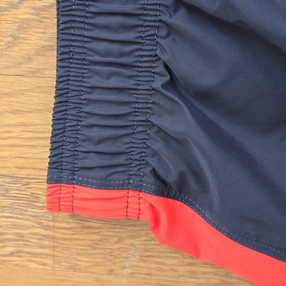 FILA BRAND WOMENS GRAY AND ORANGE ATHLETIC SHORTS SIZE LARGE - Picture 6 of 14